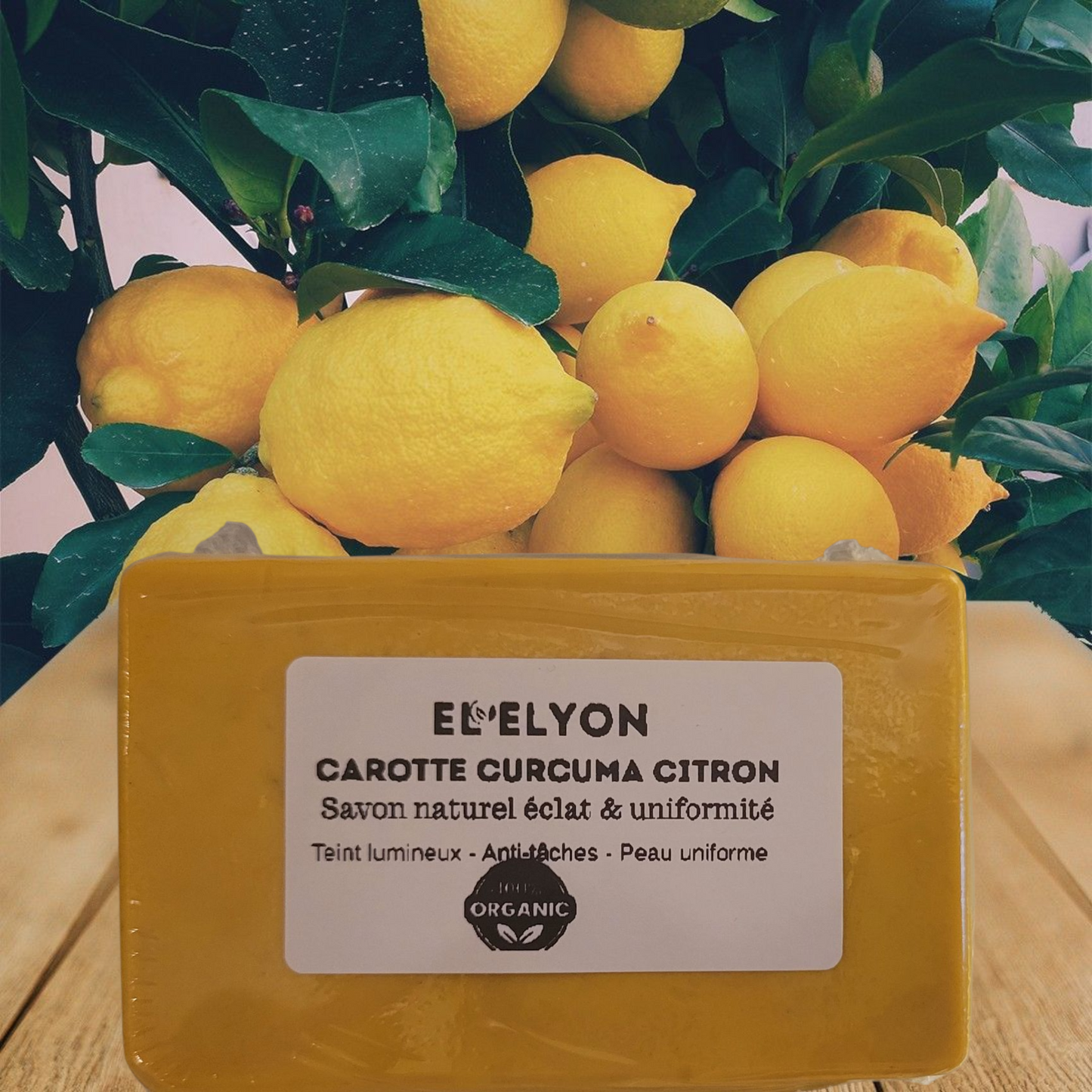 Savon Carotte Curcuma Citron