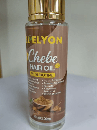 HUILE CHEBE & BIOTINE – CROISSANCE & FORTIFICATION INTENSE