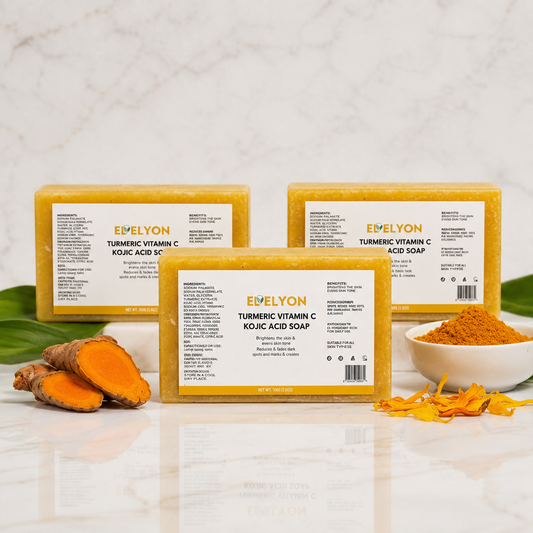3 Savons Curcuma Acide kojic et Vitamine C