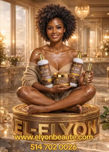 Gamme Chébé rituel complet pour la croissance capillaire