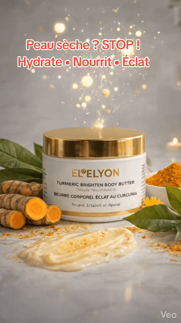 Beurre Corporel au Curcuma – Éclat & Hydratation